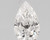 1.01 Carat Pear Lab Grown