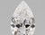 1.00 Carat Pear Lab Grown