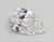 0.85 Carat Pear Lab Grown