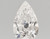 1.23 Carat Pear Lab Grown