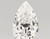 1.55 Carat Pear Lab Grown