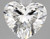 2.69 Carat Heart Lab Grown