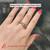 marquise cut channel set princess cut diamond accents shank engagement ring in 14K Rose gold FDENS372MQR NL RG