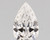 1.00 Carat Pear Lab Grown