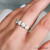 five stone wedding band 3 carat in FD8008 RO YG HAND 3.00 CTW