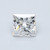 0.82 Carat Princess Diamond