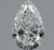 1.00 Carat Pear Diamond