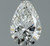 0.54 Carat Pear Diamond