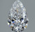 0.74 Carat Pear Diamond