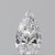 0.50 Carat Pear Diamond