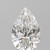 2.21 Carat Pear Diamond