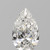 0.50 Carat Pear Diamond