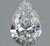 1.00 Carat Pear Diamond
