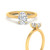 thin gold band hidden oval shaped halo ring in fd9359OVRANGLE3 NL YG
