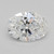 0.58 Carat Oval Lab Grown