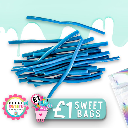 Blue Raspberry Pencil - delicious Pick and Mix Viral Sweets Club sweets and candy