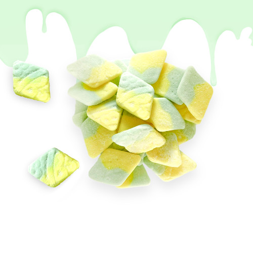 BUBS Sour Foam Tutti Frutti Rhomb Sweets Swedish Candy - delicious Pick and Mix Viral Sweets Club sweets and candy.