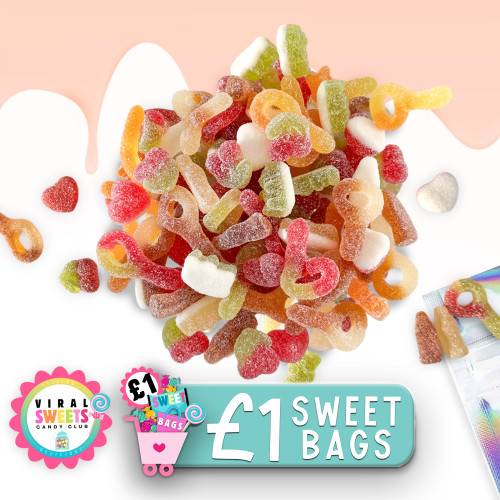 Sour Frenzy sweets viral candy Club Mix - Pick and Mix Viral Sweets Club sweets and candy.