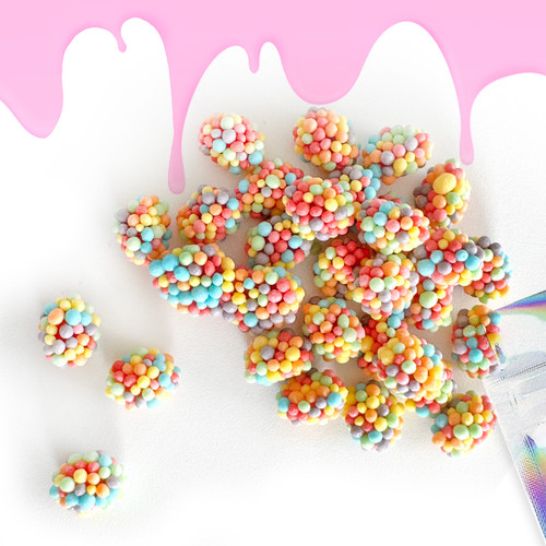Gummy Rainbow Rock Clusters (HALAL) - delicious Pick and Mix Viral Sweets Club sweets and candy.