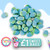 Giant Fizzy Blue Raspberry Filled Gummies - delicious Pick and Mix Viral Sweets Club sweets and candy.