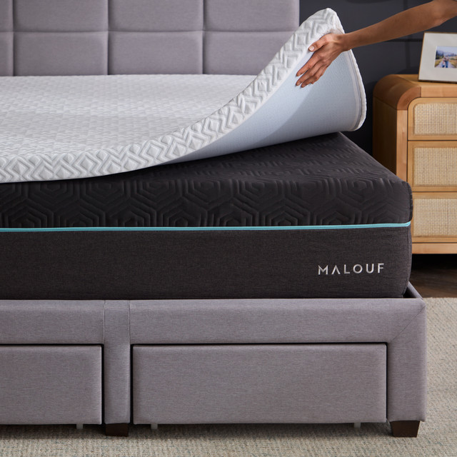 Gel Memory Foam Mattress Topper