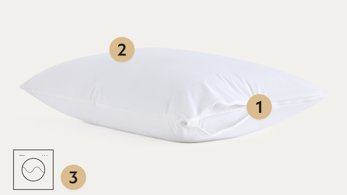 Points on prime pillow protector