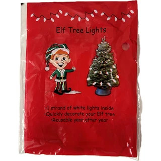 Kirk Elf Tree/Wreath Lights 13' led - White 10/Case