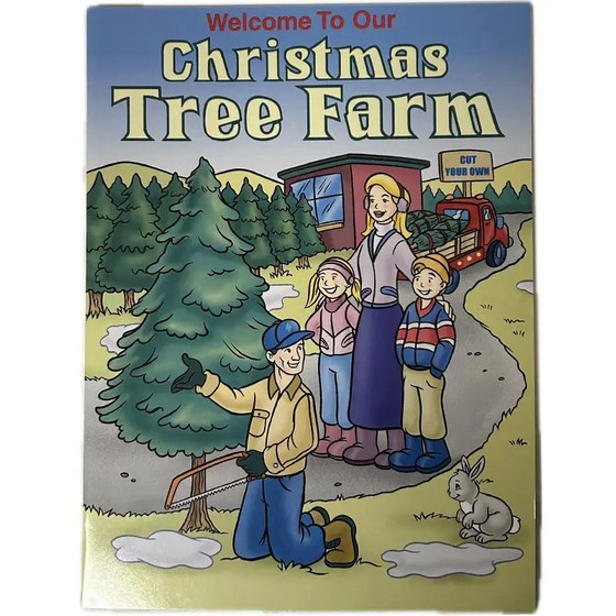 Welcome to our Christmas Tree Farm Coloring Book 96/Case