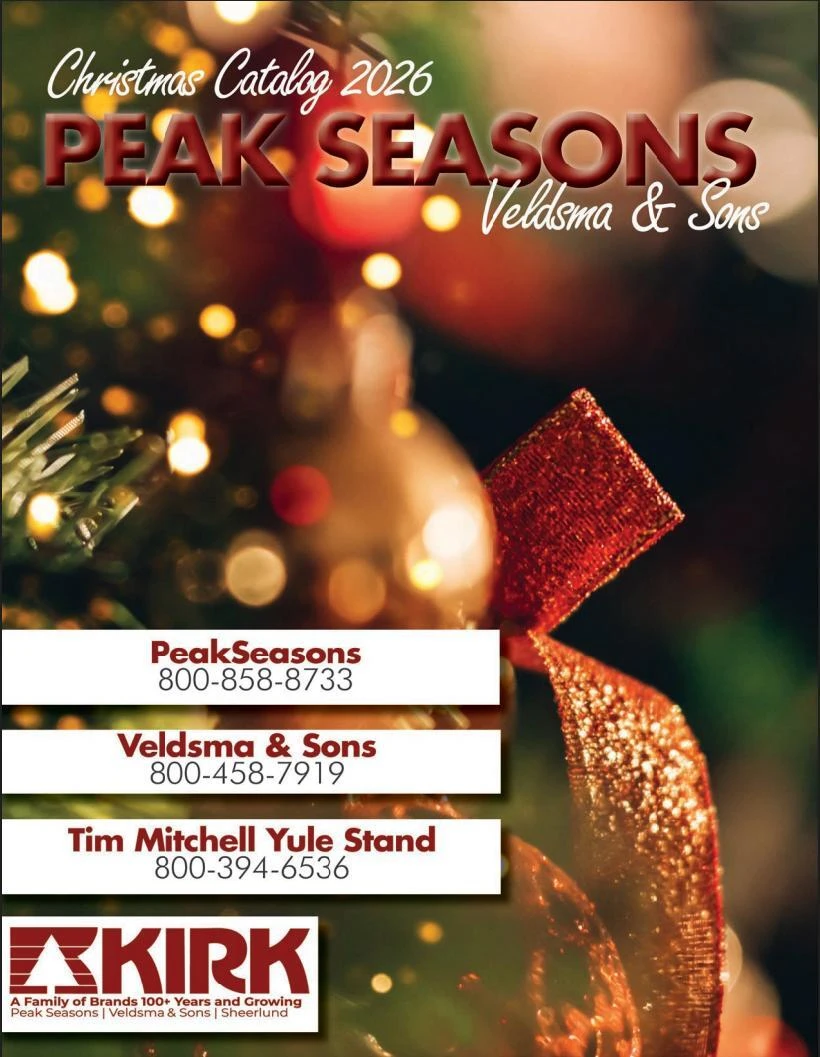 2026 Christmas Catalog Peak Seasons