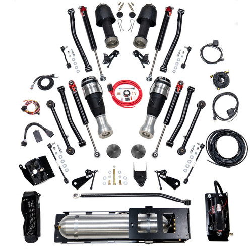 AccuAir Suspension JEEP GLADIATOR 2020 – 2026 4.0" DYNAMIC LIFT KIT with Piggyback Shocks