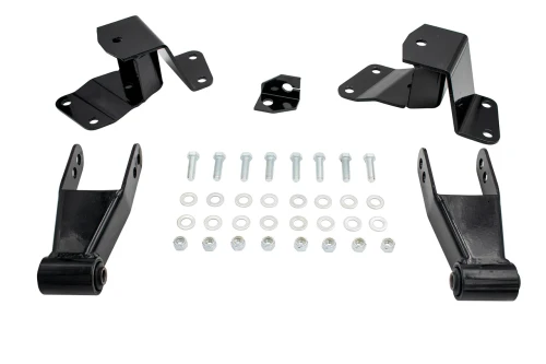 1988-1998 Chevrolet / GMC C1500 K1500 2WD 3"-4" Adjustable Rear Drop Hanger / Shackle Kit