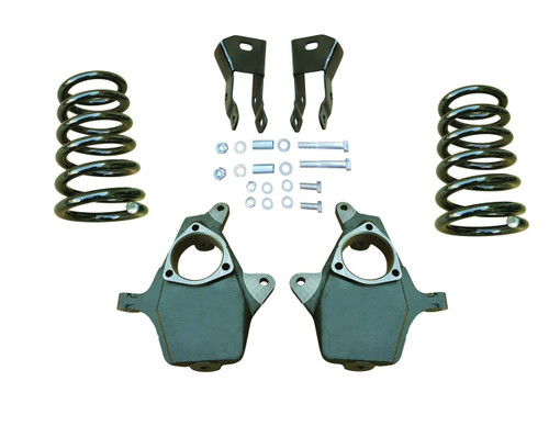 2007-2014 Cadillac Escalade 2" Front / 4" Rear Lowering Kit + Rear Shock Extenders