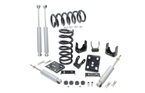 1988-1998 GMC C1500 2WD V6 2"/5" Coil Lowering Kit + Shocks