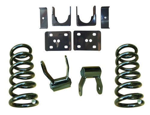 1988-1998 GMC C1500 2WD 3"/5" Coil Lowering Kit