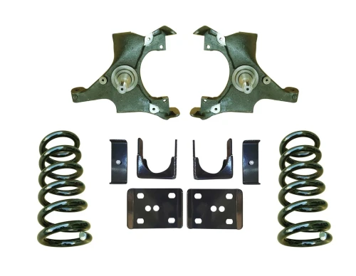 1988-1991 GMC C1500 2WD Standard Cab 5"/6" Spindle + Coil Lowering Kit