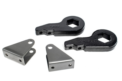2000-2010 Chevrolet Silverado / GMC Sierra 2500HD 3500HD Set A Leveling Keys + Shock Extenders