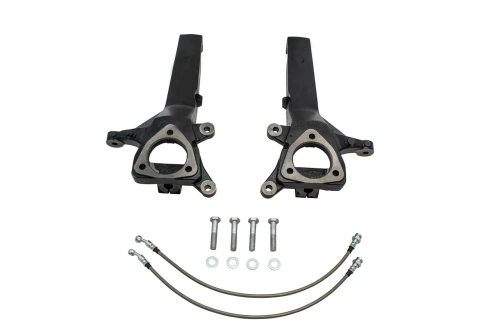 2004-2022 Nissan Titan 2WD 4" Lift Spindles + Extended Brake Lines | Trekline 8000231
