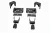 2014-2018 Chevrolet Silverado 1500 / GMC Sierra 1500 6" Rear Drop Axle Flip Kit + Lift Shackle
