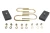 1982-2005 Chevrolet S10 / GMC S15 1" Rear Lowering Blocks + U-Bolts