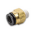 AccuAir Suspension
1/4" PTC - 1/4" NPT Straight Fitting