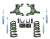 1988-1991 Chevrolet C1500 2WD Standard Cab 4"/6" Spindle + Coil Lowering Kit + Shocks