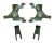 1988-1991 GMC C1500 2WD Standard Cab 2" Front / 1-2" Rear Drop Spindle Kit