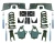 2001-2006 GMC Sierra 1500 2WD V8 5"/7" Lowering Kit + Shocks, C-Notch - Fits 2007 Classic