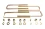 1994-2001 Dodge Ram 1500 2WD/4WD U-Bolt Set for 3"-4" Rear Blocks