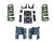 2014-2018 Chevrolet Silverado 1500 V6 3"/5-6" Adjustable Lowering Kit