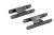 2006-2011 Hummer H3 2"-3" Rear Leaf Spring Lift Shackles