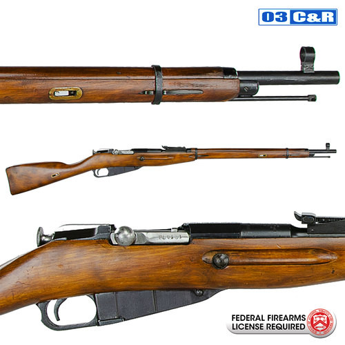HEX RUSSIAN 1891/30 7.62X54R MOSIN NAGANT RIFLE W/ BAYONET