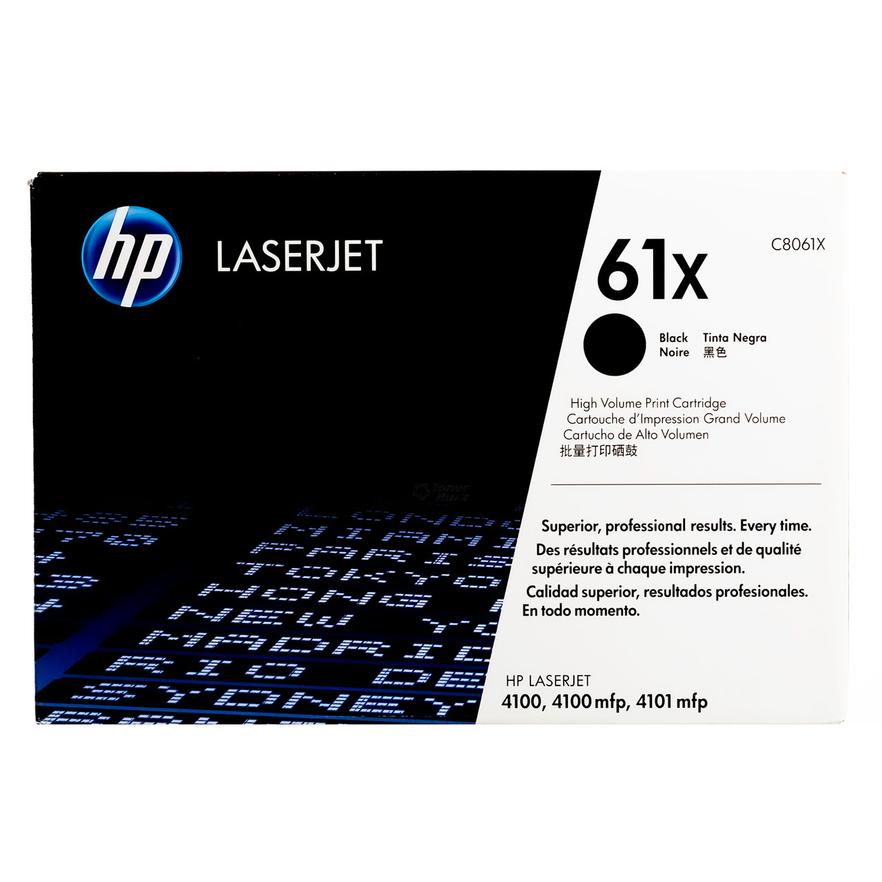 HP 61X | C8061X | Original HP Black Toner Cartridge – High Yield