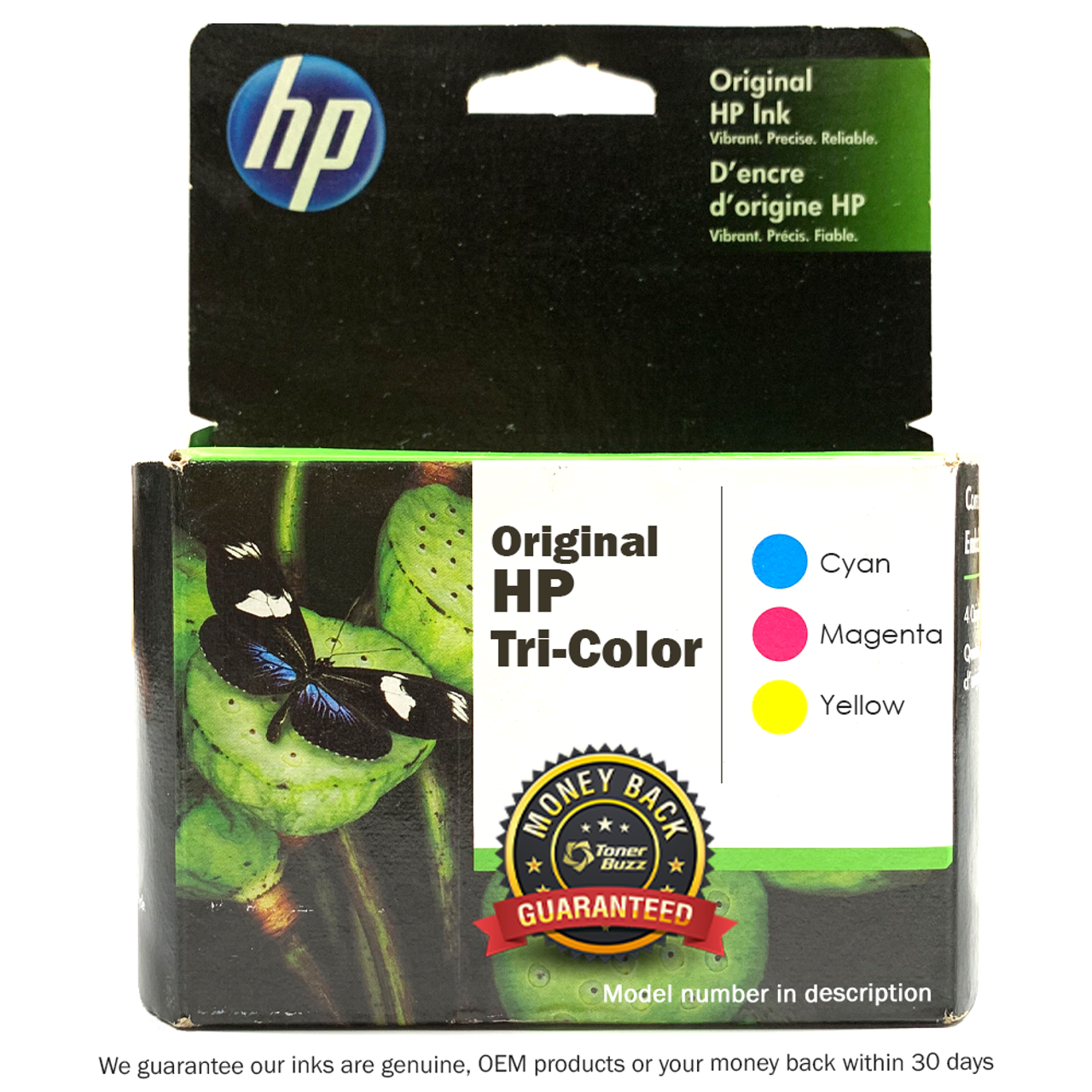 HP 110 Tri-color Original Ink Cartridge