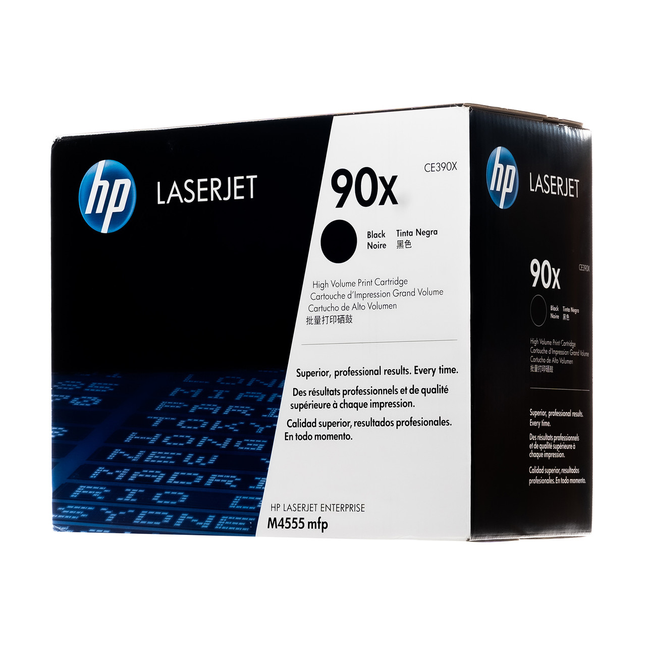 HP 純正 トナー CE390X 90X 大容量 未開封 レーザープリンター用 HP 90X | CE390X | Original HP Black Toner Cartridge – High Yield